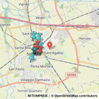 Mappa Strada Ii Ponti, 28100 Novara NO, Italia (1.36)
