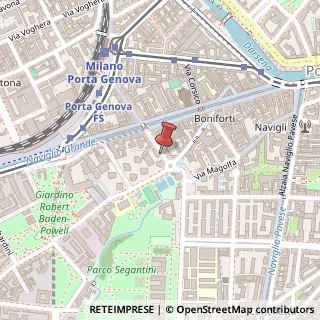 Mappa Via Pasquale Paoli, 8, 20143 Milano, Milano (Lombardia)