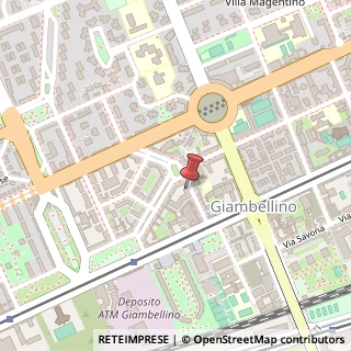 Mappa Via Curio Dentato, 11, 20146 Milano, Milano (Lombardia)
