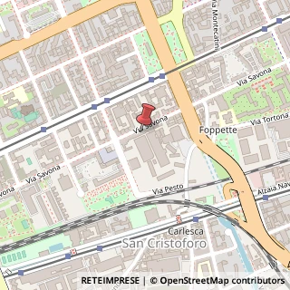 Mappa Via Savona, 97, 20144 Milano, Milano (Lombardia)