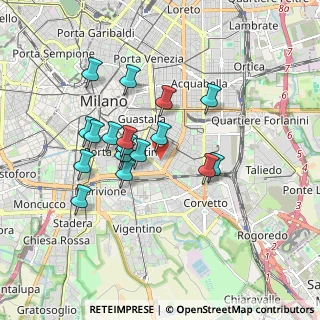 Mappa Via Pietro Colletta, 20135 Milano MI, Italia (1.53824)