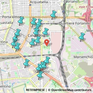 Mappa Via Monte Cimone, 20137 Milano MI, Italia (1.148)