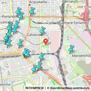 Mappa Via Monte Cimone, 20137 Milano MI, Italia (1.472)