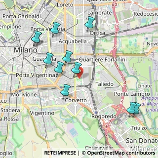 Mappa Via Monte Cimone, 20137 Milano MI, Italia (2.19818)