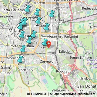 Mappa Via Monte Cimone, 20137 Milano MI, Italia (2.43867)