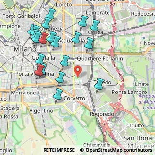 Mappa Via Monte Cimone, 20137 Milano MI, Italia (2.31)