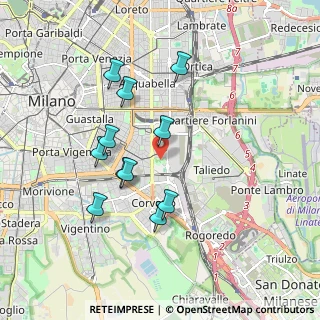 Mappa Via Monte Cimone, 20137 Milano MI, Italia (1.68091)