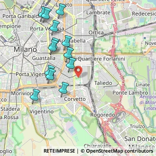 Mappa Via Monte Cimone, 20137 Milano MI, Italia (2.18077)