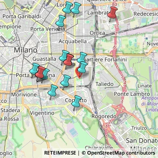 Mappa Via Monte Cimone, 20137 Milano MI, Italia (1.93588)