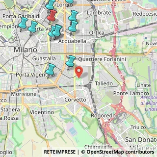 Mappa Via Monte Cimone, 20137 Milano MI, Italia (2.92538)