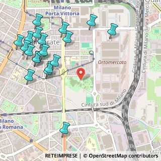 Mappa Via Monte Cimone, 20137 Milano MI, Italia (0.6745)