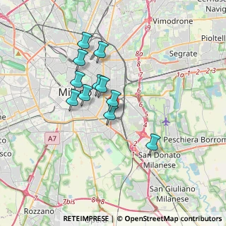 Mappa Via Monte Cimone, 20137 Milano MI, Italia (2.83)
