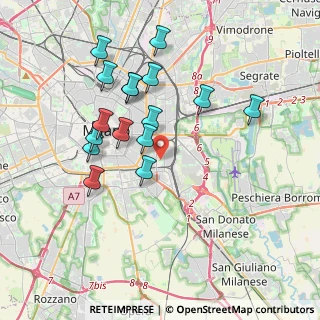 Mappa Via Monte Cimone, 20137 Milano MI, Italia (3.56313)