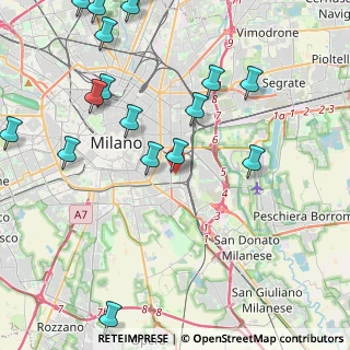 Mappa Via Monte Cimone, 20137 Milano MI, Italia (5.46706)