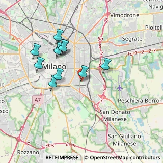 Mappa Via Monte Cimone, 20137 Milano MI, Italia (3.43545)