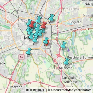 Mappa Via Monte Cimone, 20137 Milano MI, Italia (3.442)