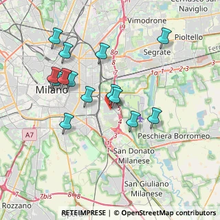 Mappa Via Mecenate, 20123 Milano MI, Italia (3.67143)