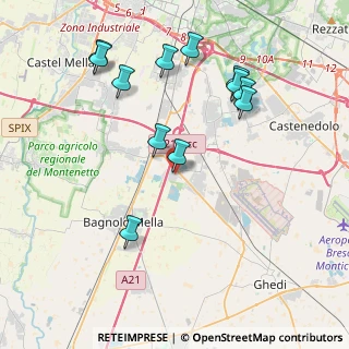 Mappa Via Artigianale trav. I, 25010 Montirone BS, Italia (4.2175)