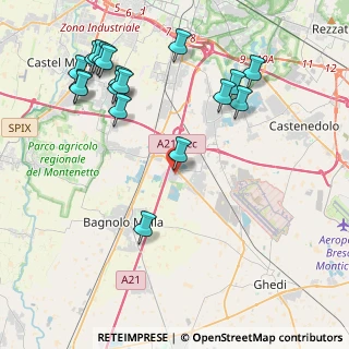Mappa Via Artigianale trav. I, 25010 Montirone BS, Italia (4.87611)