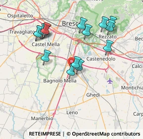 Mappa Via Artigianale trav. I, 25010 Montirone BS, Italia (7.52867)