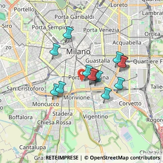 Mappa Via Salasco, 20123 Milano MI, Italia (1.39071)
