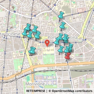 Mappa Via Salasco, 20123 Milano MI, Italia (0.44)