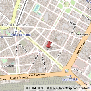 Mappa Via San Gerolamo Emiliani, 1, 20135 Milano, Milano (Lombardia)