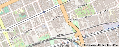 Mappa Milano
