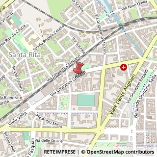 Mappa Via gnifetti giovanni 11/e, 28100 Novara, Novara (Piemonte)