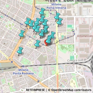 Mappa Via Cadolini Giovanni, 20137 Milano MI, Italia (0.4035)