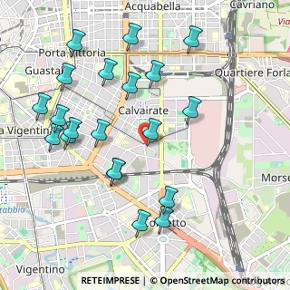 Mappa Via Cadolini Giovanni, 20137 Milano MI, Italia (1.11)