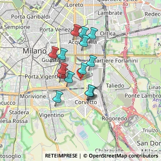 Mappa Via Cadolini Giovanni, 20137 Milano MI, Italia (1.34733)