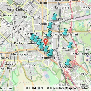 Mappa Via Cadolini Giovanni, 20137 Milano MI, Italia (1.42692)