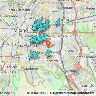 Mappa Via Cadolini Giovanni, 20137 Milano MI, Italia (1.578)
