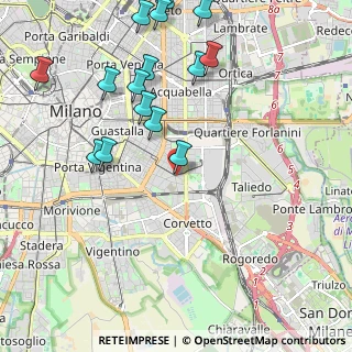 Mappa Via Cadolini Giovanni, 20137 Milano MI, Italia (2.72412)