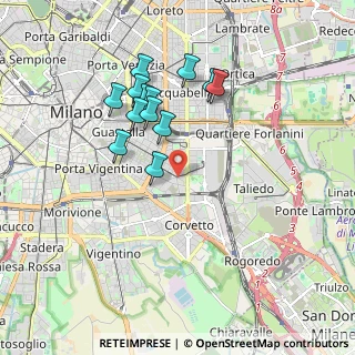 Mappa Via Cadolini Giovanni, 20137 Milano MI, Italia (1.68154)