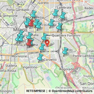 Mappa Via Cadolini Giovanni, 20137 Milano MI, Italia (2.034)