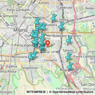 Mappa Via Cadolini Giovanni, 20137 Milano MI, Italia (1.5635)
