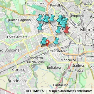Mappa Via Gentile Bellini, 20146 Milano MI, Italia (1.76625)
