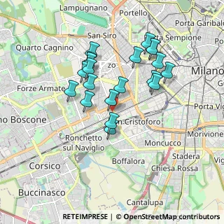 Mappa Via Gentile Bellini, 20146 Milano MI, Italia (1.616)