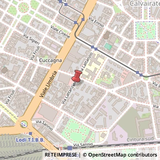 Mappa Via Lattanzio, 16, 20137 Milano, Milano (Lombardia)