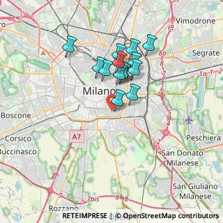 Mappa Via San Rocco, 20125 Milano MI, Italia (2.87214)