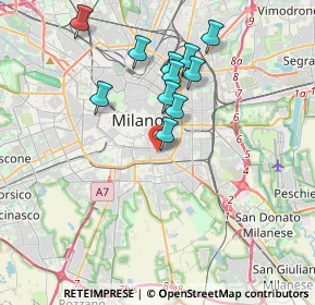 Mappa Via San Rocco, 20125 Milano MI, Italia (3.34909)