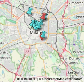 Mappa Via San Rocco, 20125 Milano MI, Italia (2.62)