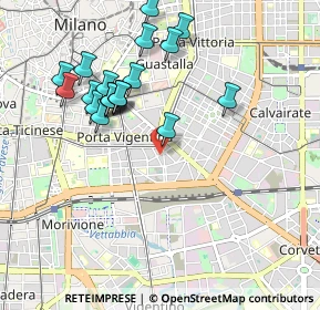 Mappa Via San Rocco, 20125 Milano MI, Italia (0.9605)
