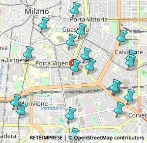 Mappa Via San Rocco, 20125 Milano MI, Italia (1.2635)