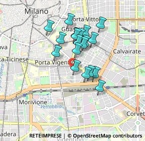 Mappa Via San Rocco, 20125 Milano MI, Italia (0.691)