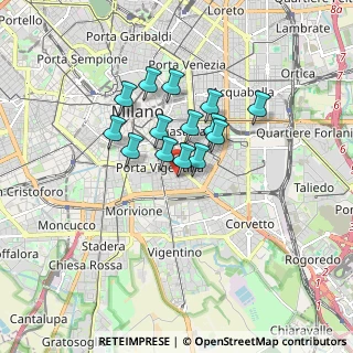 Mappa Via San Rocco, 20125 Milano MI, Italia (1.21143)