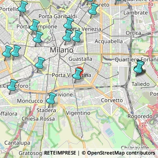 Mappa Via San Rocco, 20125 Milano MI, Italia (3.06842)