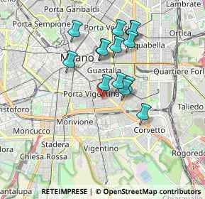 Mappa Via San Rocco, 20125 Milano MI, Italia (1.52643)